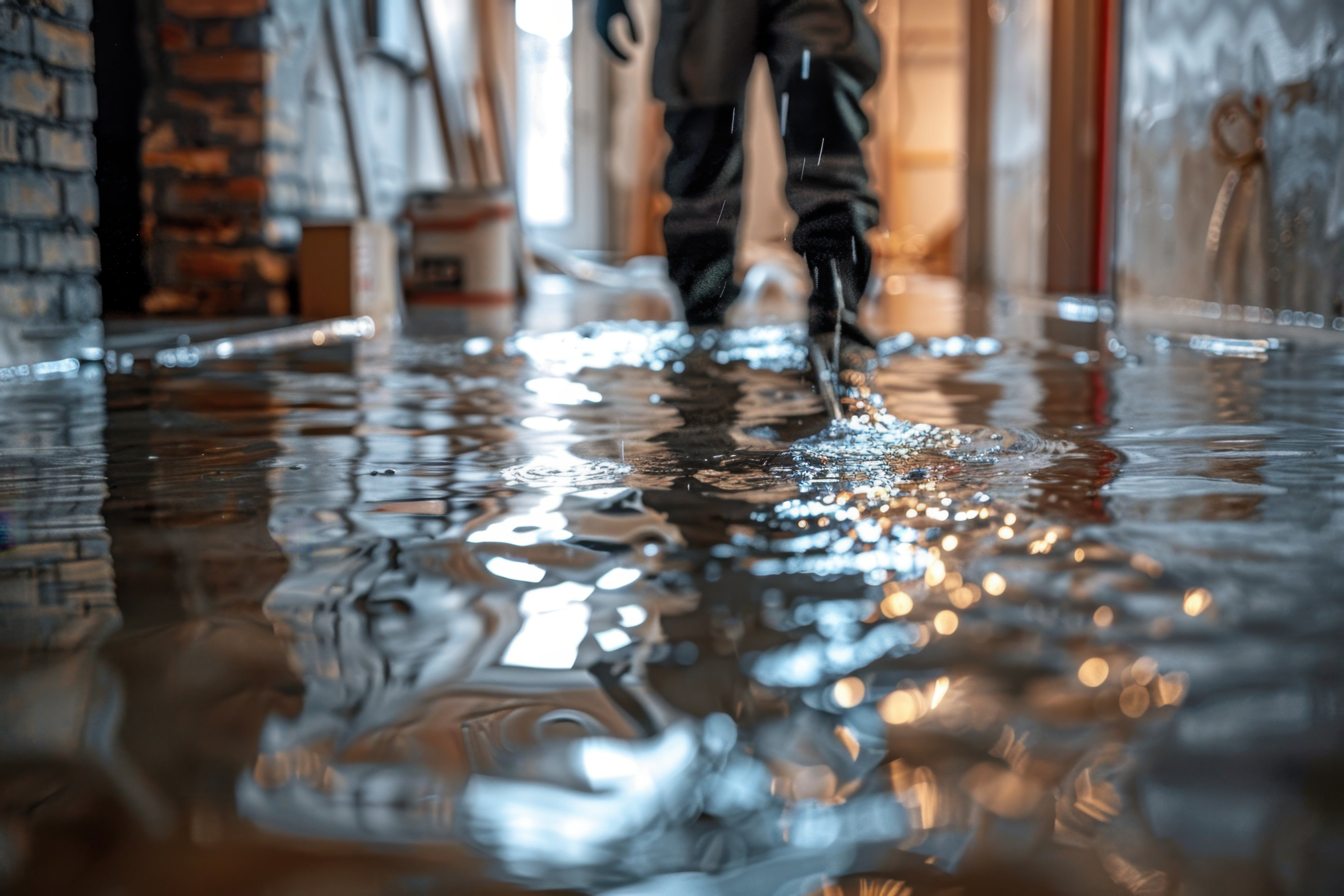 Safe drinking water despite flooding.